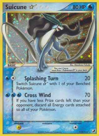 Suicune Star 115/115 - Unseen Forces Holofoil