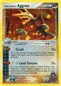 Team Magma's Aggron 007/95 - Team Magma vs Team Aqua Reverse Holofoil