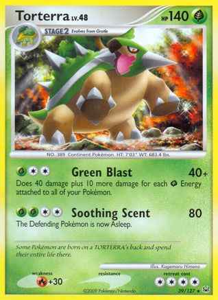 Torterra 039/127 - Platinum