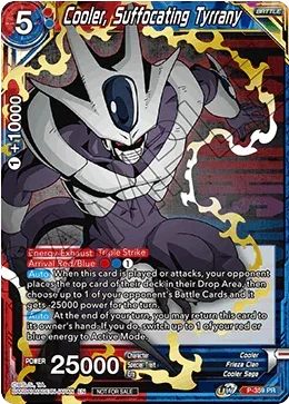 Cooler, Suffocating Tyranny (Gold Stamped) (P-359) [Tournament Promotion Cards]