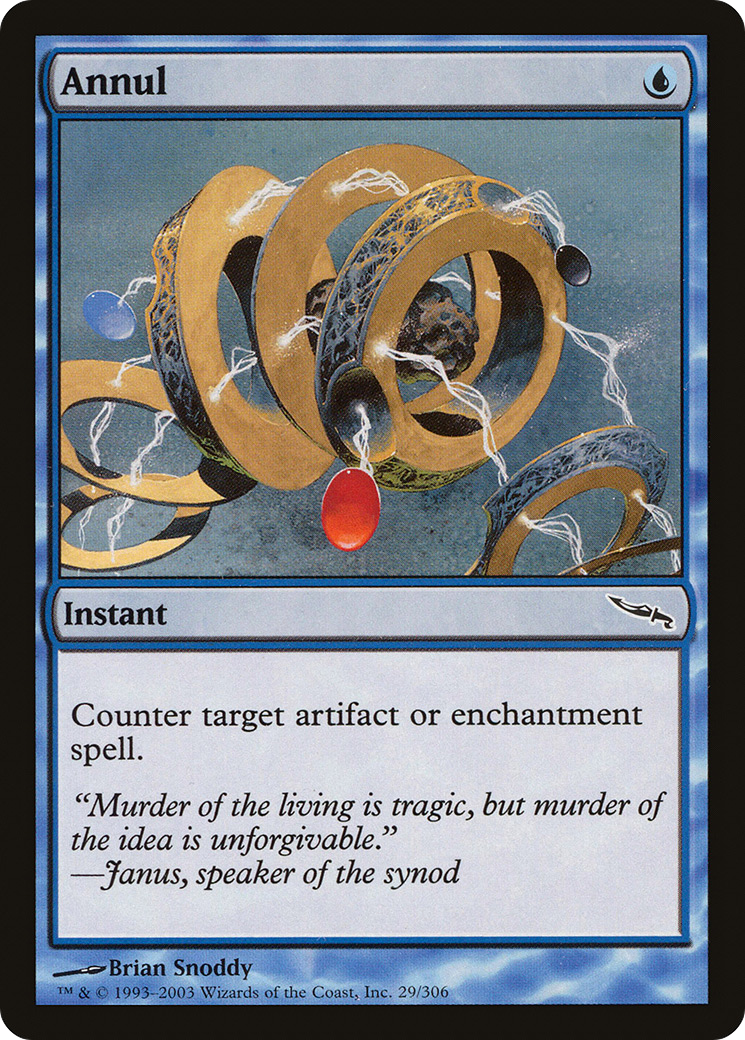 Annul (MRD-029) - Mirrodin Foil