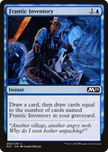 Frantic Inventory (M21-050) - Core Set 2021