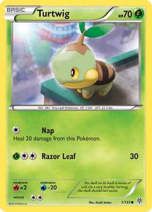 Turtwig 001/135 - Plasma Storm