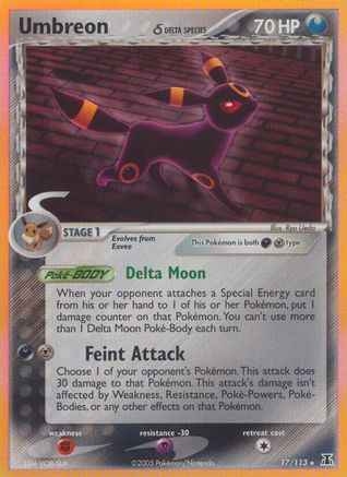 Umbreon (Delta Species) 017/113 - Delta Species Holofoil