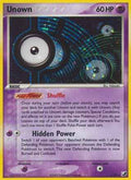 Unown 00I/115 - Unseen Forces Holofoil