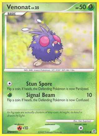 Venonat 116/132 - Secret Wonders