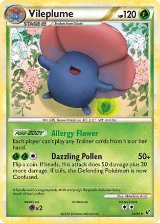 Vileplume 024/90 - Undaunted
