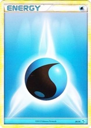 Water Energy (#) 026 - HGSS Trainer Kit Gyarados & Raichu
