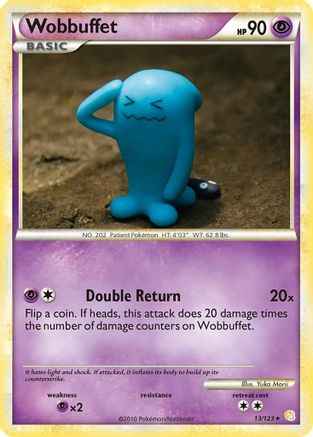 Wobbuffet 013/123 - HeartGold SoulSilver Holofoil