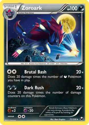 Zoroark 071/108 - Dark Explorers