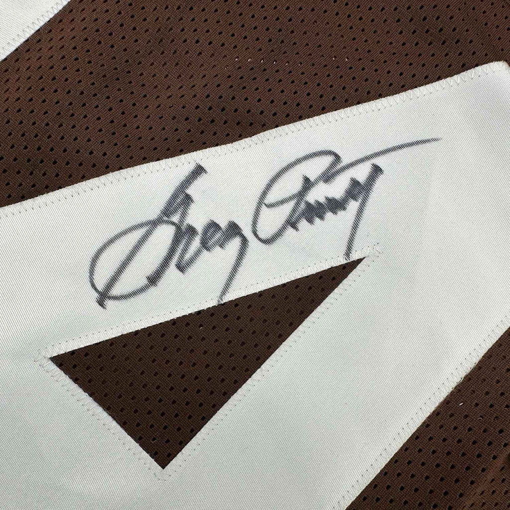 Framed Autographed/Signed Greg Pruitt 35x39 Cleveland Brown Football Jersey JSA COA