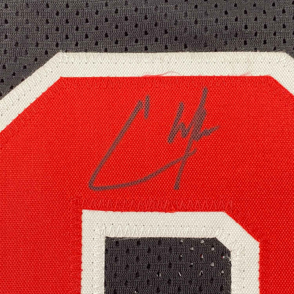 Framed Autographed/Signed Chase Edmonds 35x39 Arizona Color Rush Football Jersey JSA COA