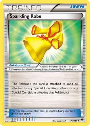 Sparkling Robe 099/111 - XY  Furious Fists