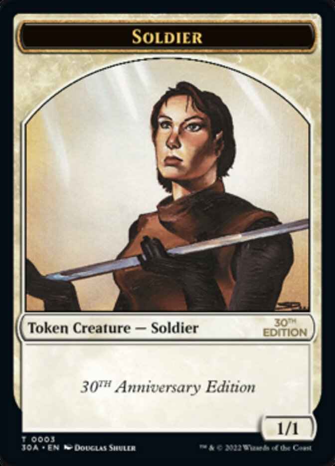 Soldier (30A-003) - 30th Anniversary Tokens