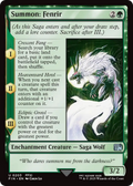 Summon: Fenrir (FIN-203) - FINAL FANTASY: (enchantment)