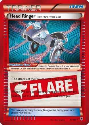 Head Ringer 097/119 - XY  Phantom Forces - Holofoil