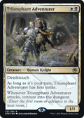 Triumphant Adventurer (AFR&-237A) - Adventures in the Forgotten Realms Promos Foil