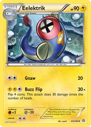 Eelektrik 063/160 - XY  Primal Clash