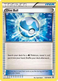 Dive Ball 125/160 - XY  Primal Clash Reverse Holofoil