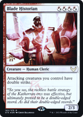Blade Historian (PRE-165S) - Strixhaven: School of Mages Promos Foil