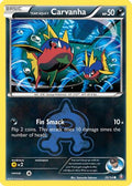 Team Aqua's Carvanha 020/34 - Double Crisis