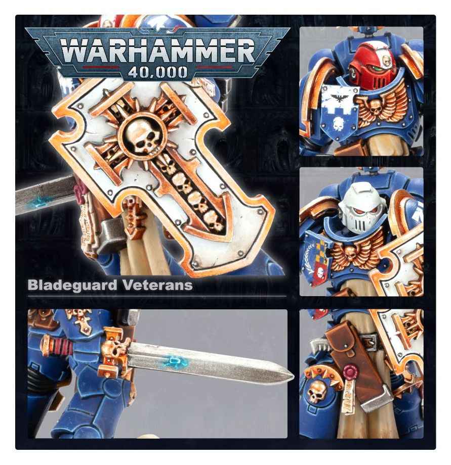 Space Marines: Bladeguard Veteran Squad