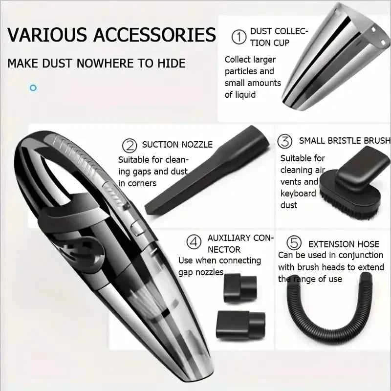 Car Handheld Cordless Vacuum Cleaner