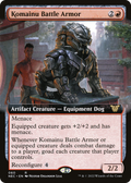 Komainu Battle Armor (NEC-060) - Neon Dynasty Commander: (Extended Art)