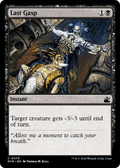 Last Gasp (RVR-079) - Ravnica Remastered Foil