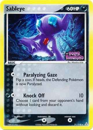 Sableye (31/110) (Stamped) [EX: Holon Phantoms]