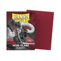 Blood Red - Non-Glare - Matte Sleeves - Standard Size