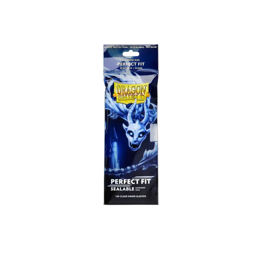 Dragon Shield: Clear - Sealable Perfect Fit Sleeves