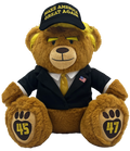 Black & Gold MAGA Bear