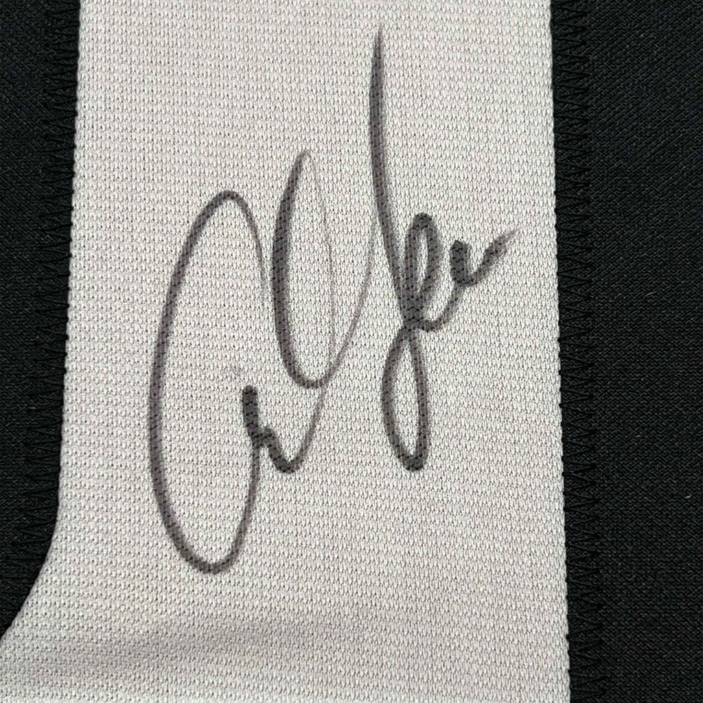Framed Autographed/Signed Carl Lewis 35x39 United States USA Red Track & Field Jersey JSA COA