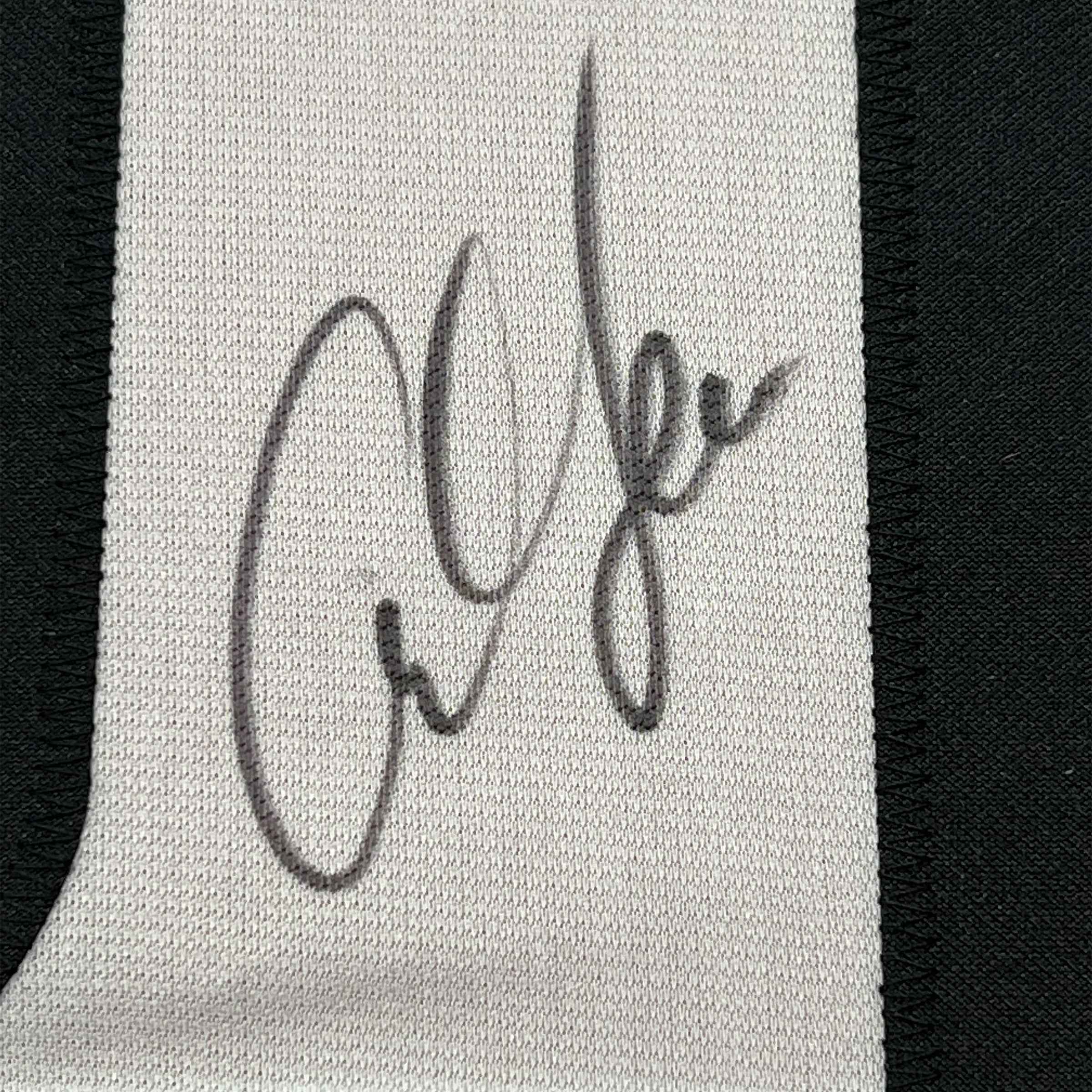 Framed Autographed/Signed Carl Lewis 35x39 United States USA Red Track & Field Jersey JSA COA