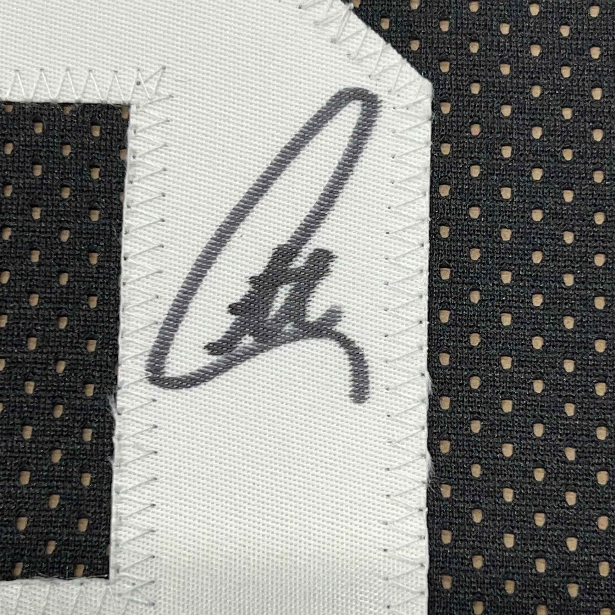 Framed Autographed/Signed Stephen Steph Curry 35x39 Golden State Black Basketball Jersey JSA COA