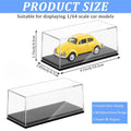 Clear Model Car Case Display Organizer Storage for 1/64