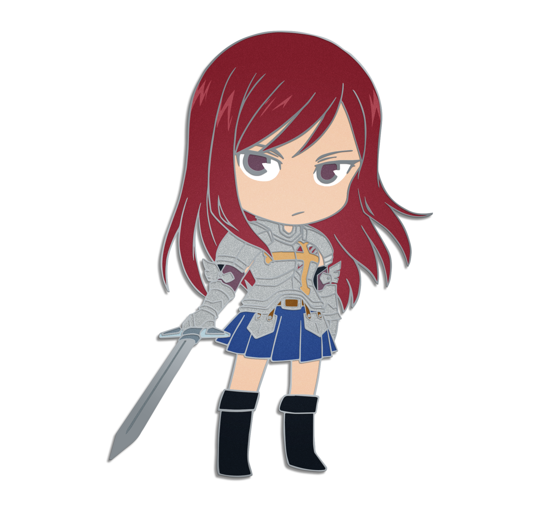 SD Erza Pin