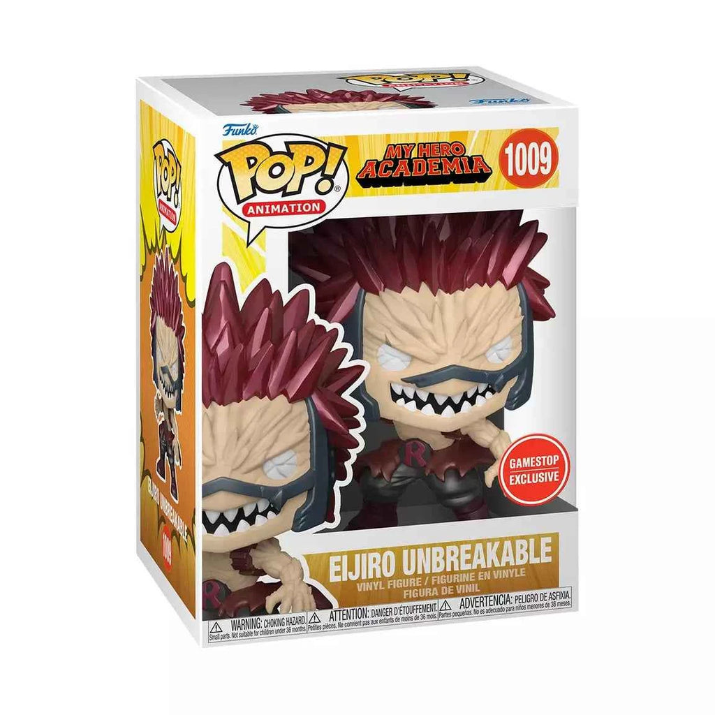POP! Metallic: My Hero Academia Eijiro Unbreakable Vinyl Figure GameStop Exclusive