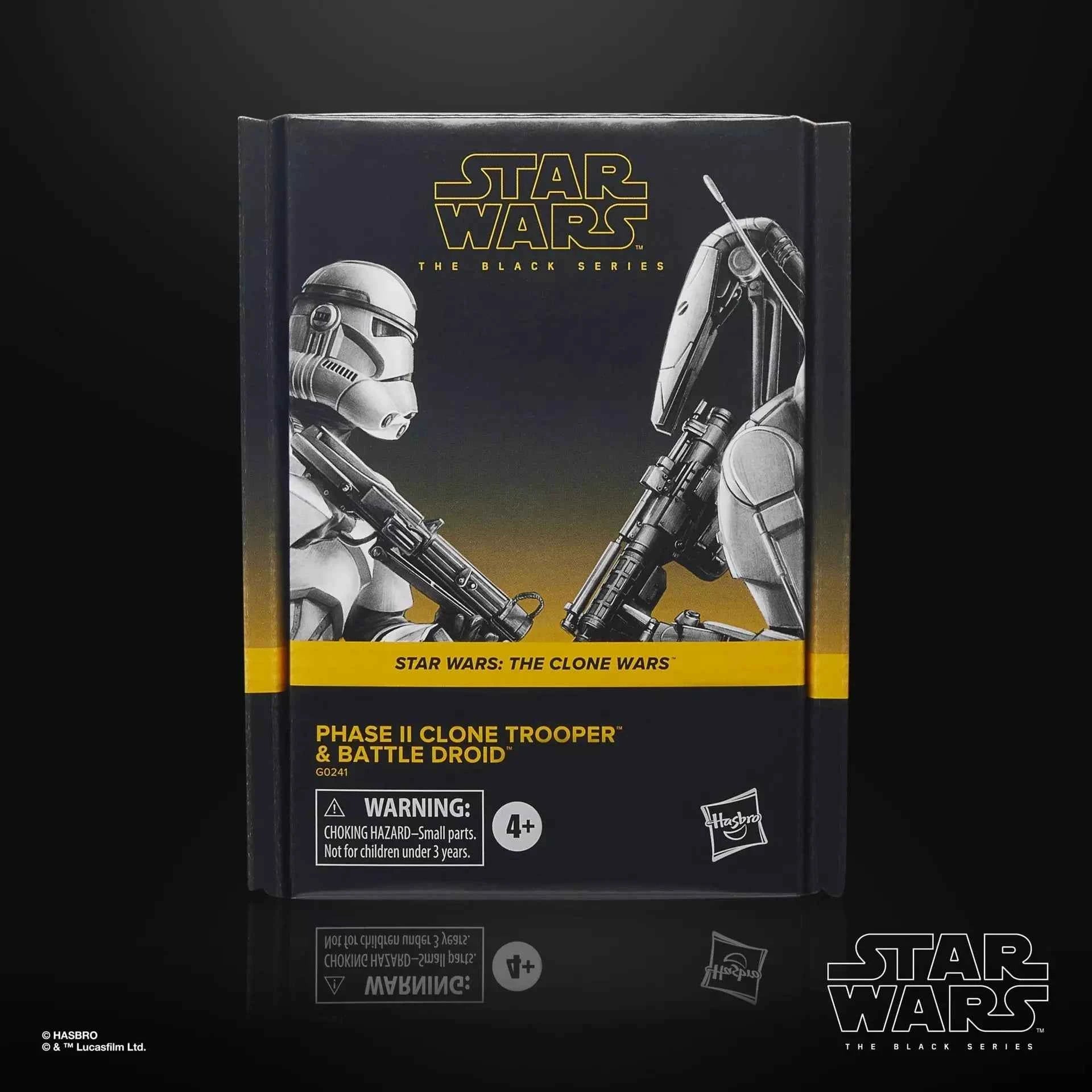 Star Wars The Black Series Clone Trooper & Battle Droid