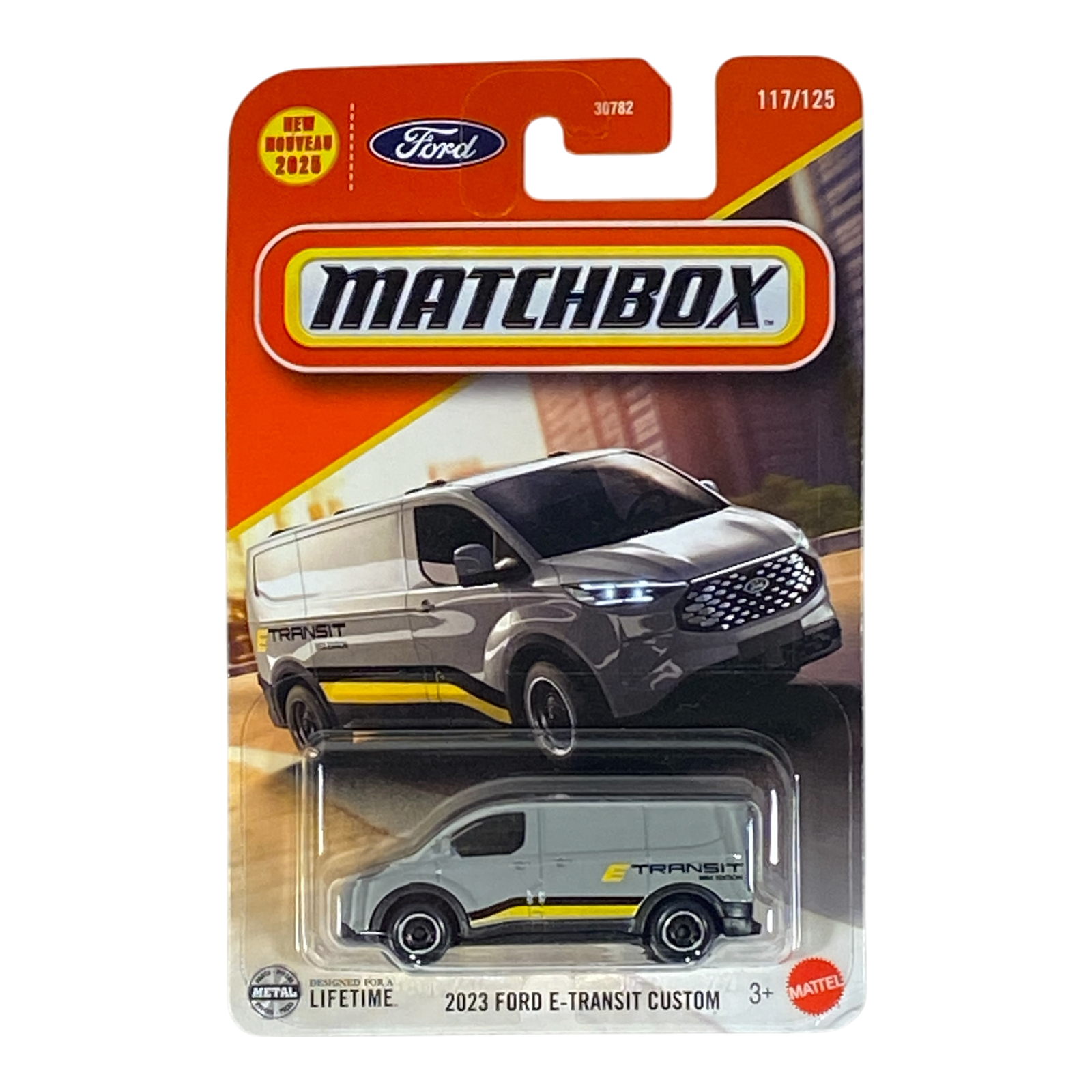 Matchbox 2023 Ford E-Transit Custom | 2025 Matchbox Series 117/125