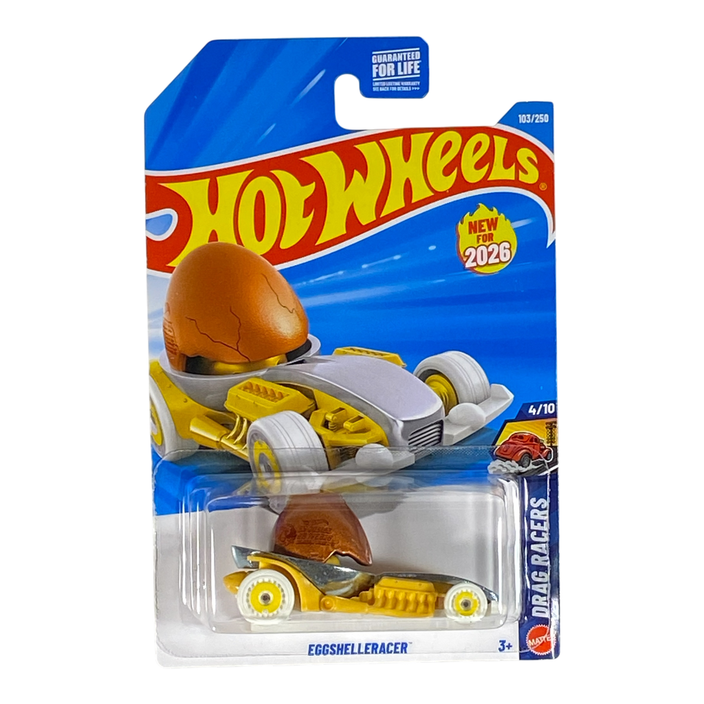 Hot Wheels EggShelleRacer | Drag Racers Series 4/10