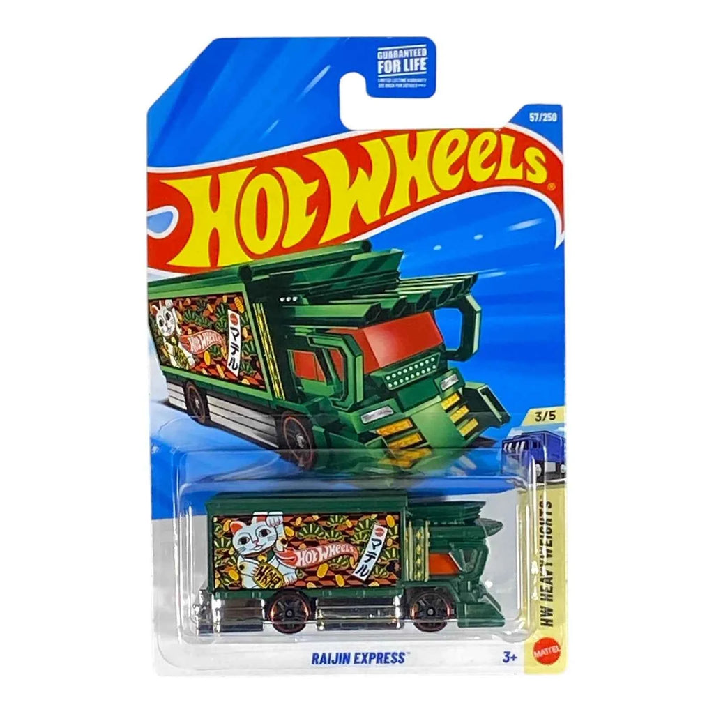 Hot Wheels Raijin Express | Heavy Weights Series 3/5