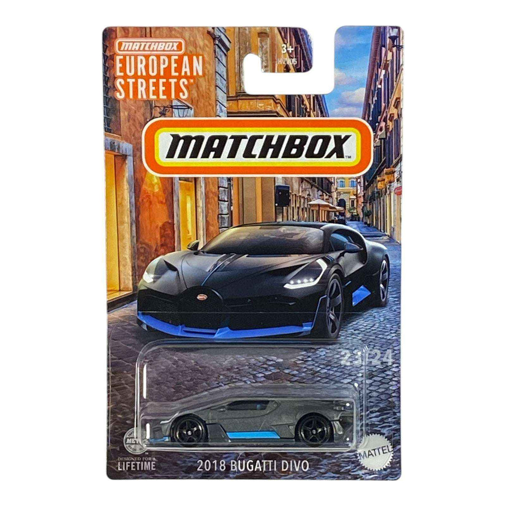 Matchbox 2018 Bugatti Divo European Streets