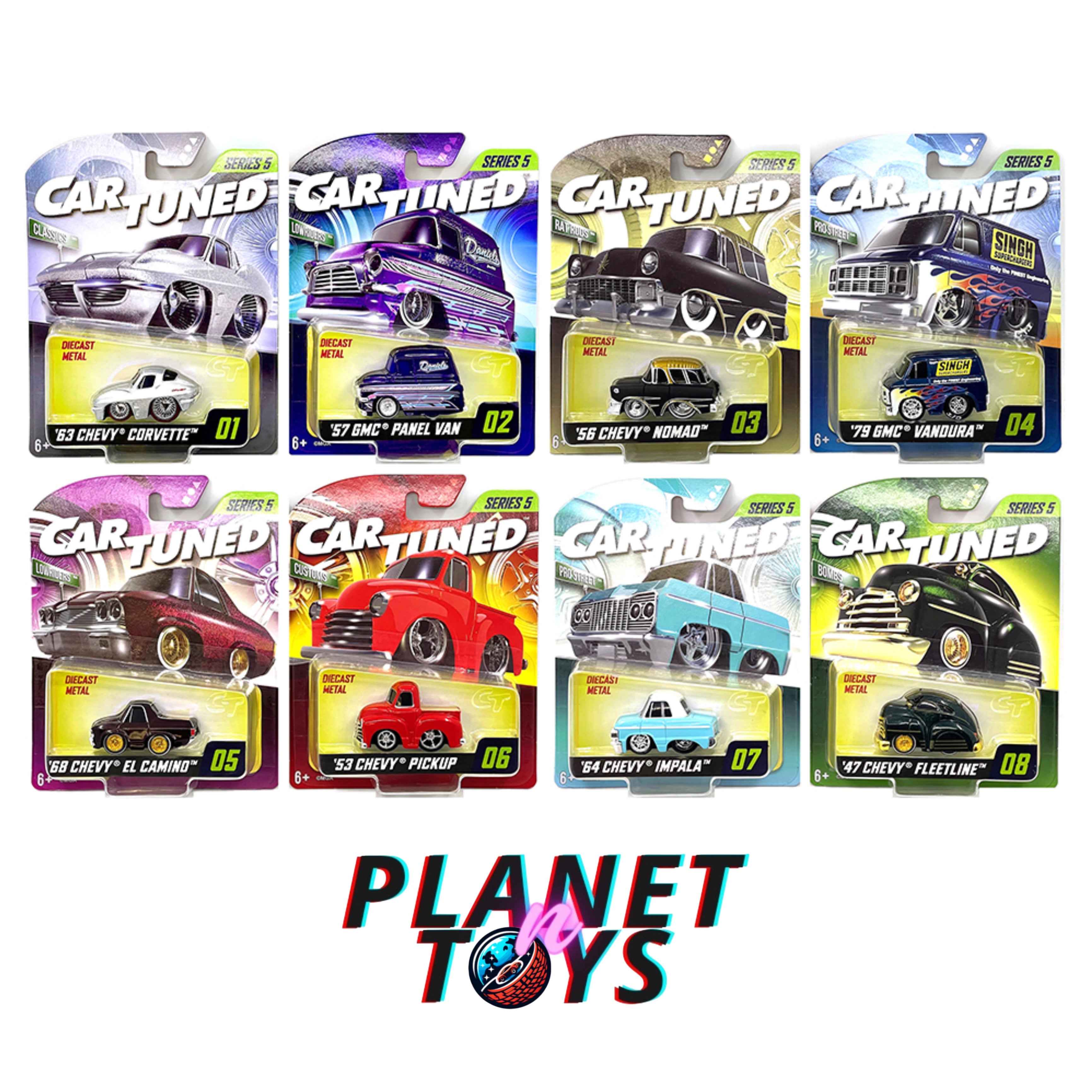 CarTuned 1:64 Mainline Assortment of Styles