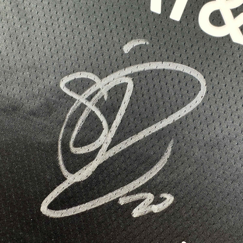 Autographed/Signed Sabrina Ionescu New York Liberty Black Swingman Basketball Jersey Fanatics COA