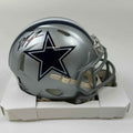 Autographed/Signed Deuce Vaughn Dallas Cowboys Mini Football Helmet Beckett BAS COA