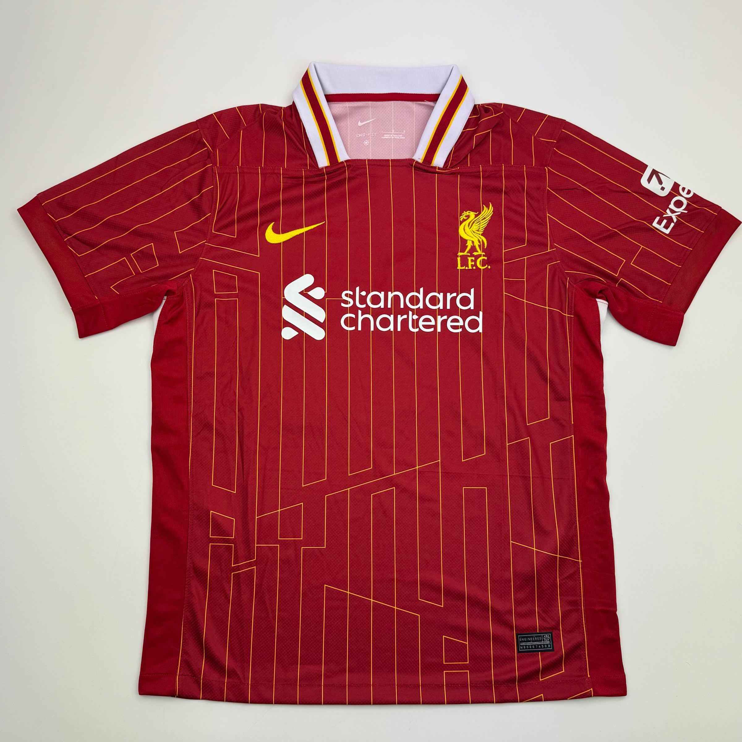 Autographed/Signed Luis Diaz Liverpool Red Soccer Jersey Beckett BAS COA