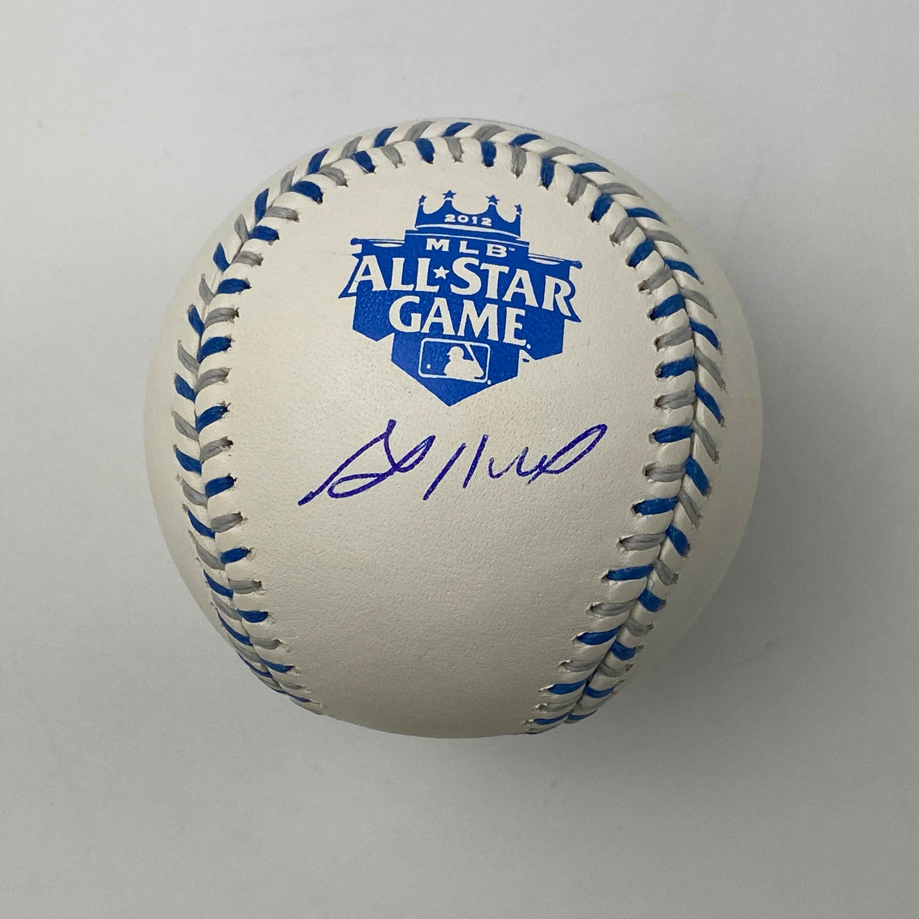 Autographed/Signed Jose Altuve 2012 All-Star Game Rawlings Official Major League Baseball ROML JSA COA Auto