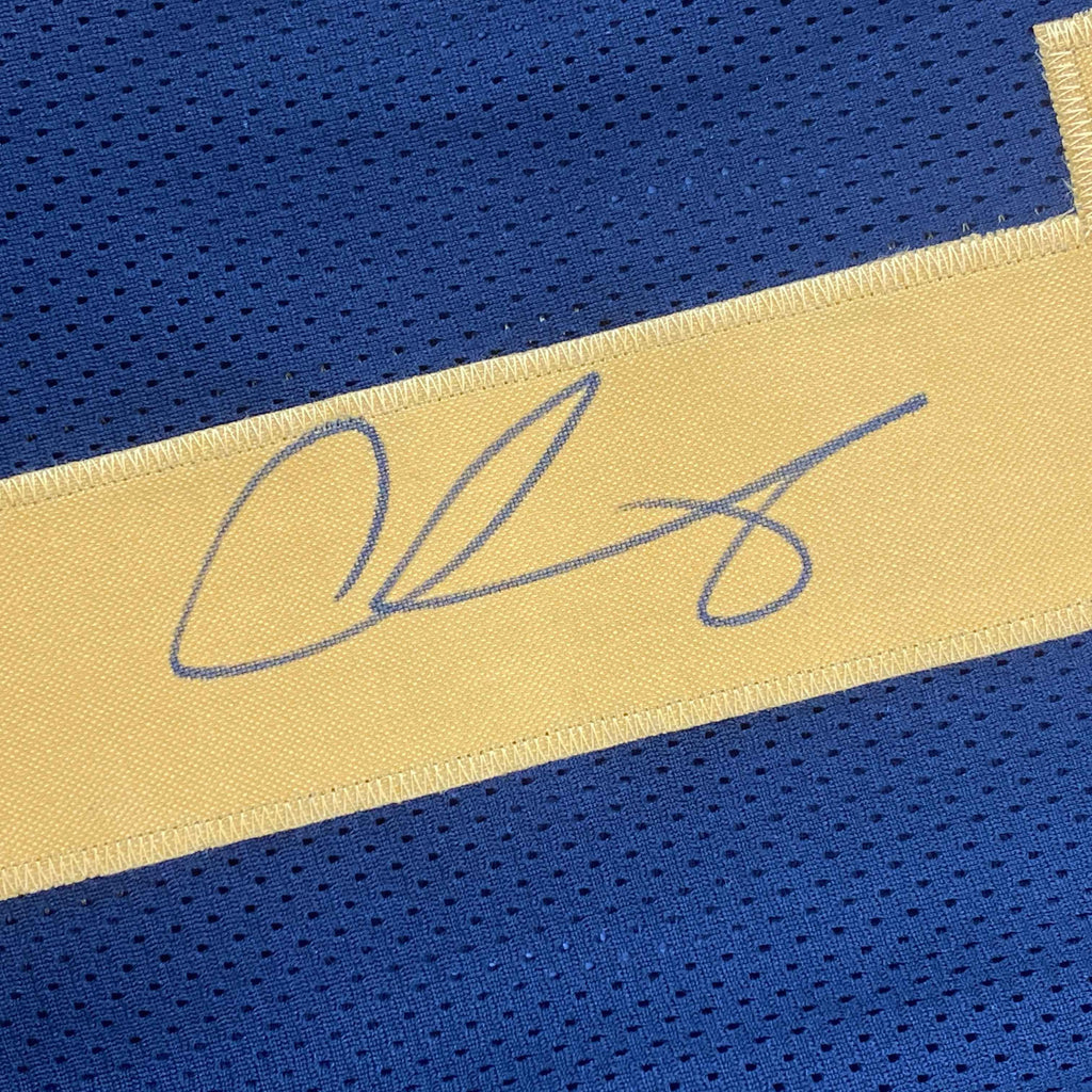 Autographed/Signed Chase Claypool Pittsburgh Color Rush Football Jersey Beckett BAS COA